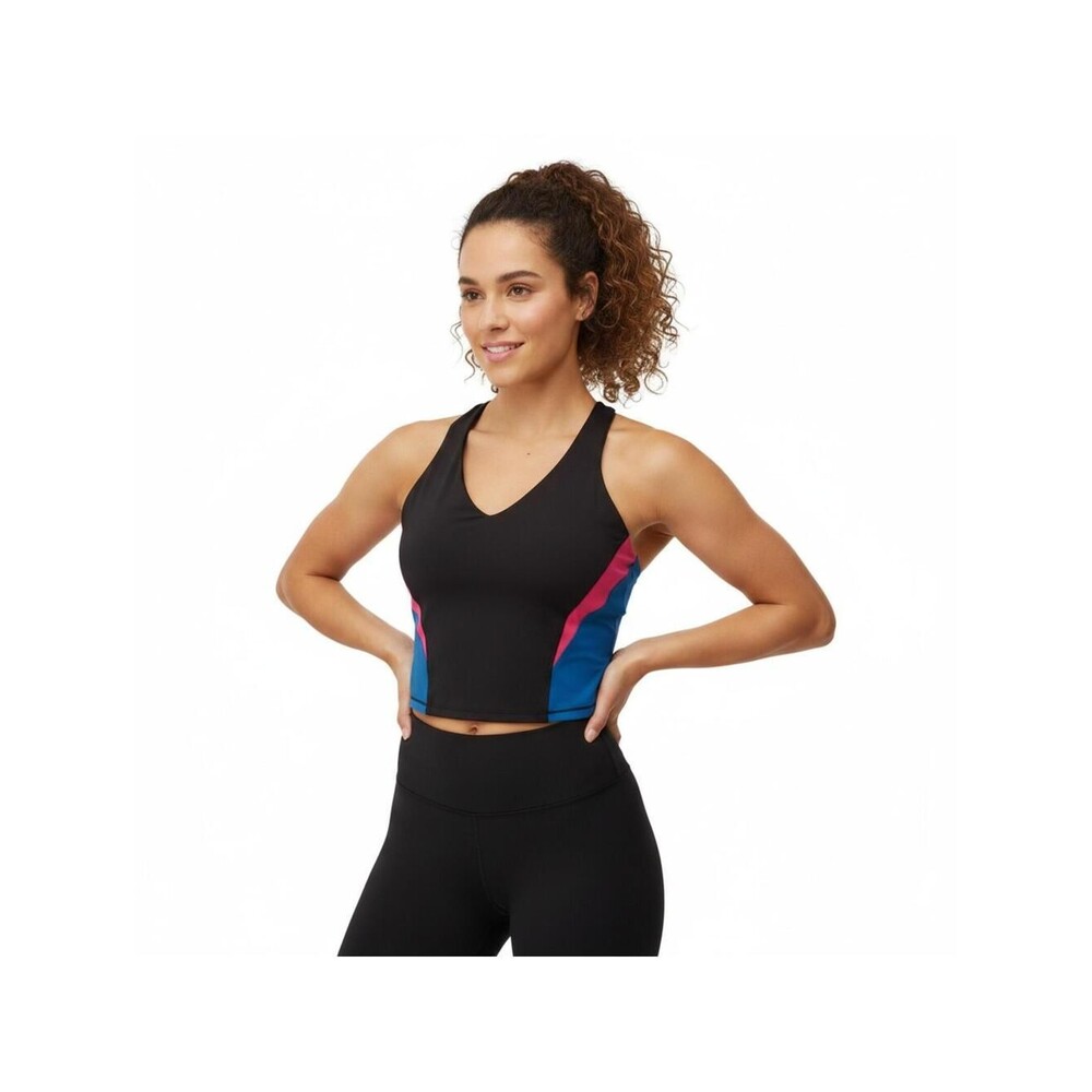 Sweaty Betty Workout Tank Top Racerback Colorblock Athletic Activewear L